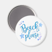 Aimant Plage (Recto/Verso)