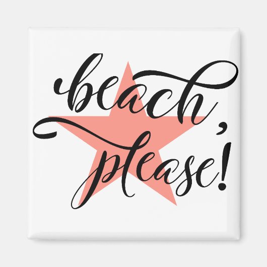 Aimant Plage (Devant)