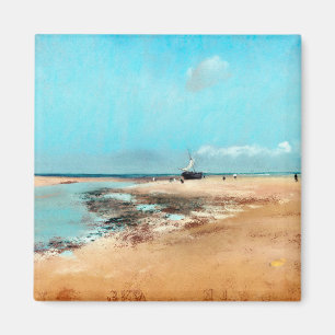 Aimant Plage à Low Tide (Bouche de la rivière), Edgar Deg