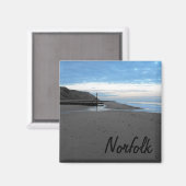 Aimant Plage à Mundesley, Norfolk par Alexandra Cook (Recto/Verso)