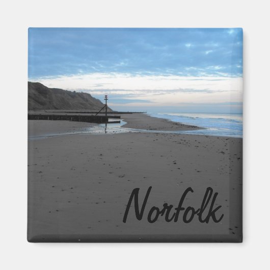 Aimant Plage à Mundesley, Norfolk par Alexandra Cook (Devant)