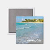 Aimant Plage à Vardero, Cuba (Recto/Verso)