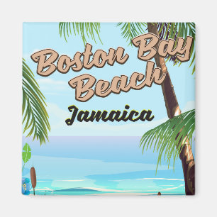 Aimant Plage de Boston bay, Jamaïque