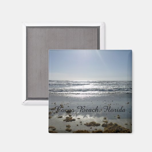 Aimant Plage de Cocoa (Recto/Verso)