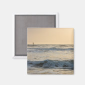 Aimant Plage de Cocoa Paddle-board (Recto/Verso)