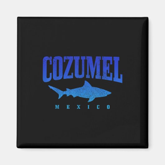 Aimant Plage de Cozumel Mexique Plongeur plongée plongée  (Devant)