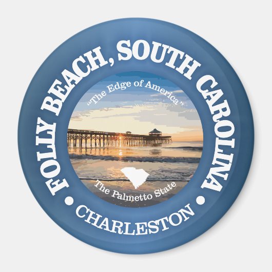 Aimant Plage de Folly (C) (Devant)