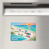 Aimant Plage de Gulf Shores Alabama (In Situ (Lave-vaisselle))