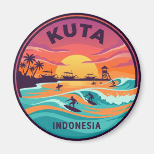 Aimant Plage de Kuta Indonésie