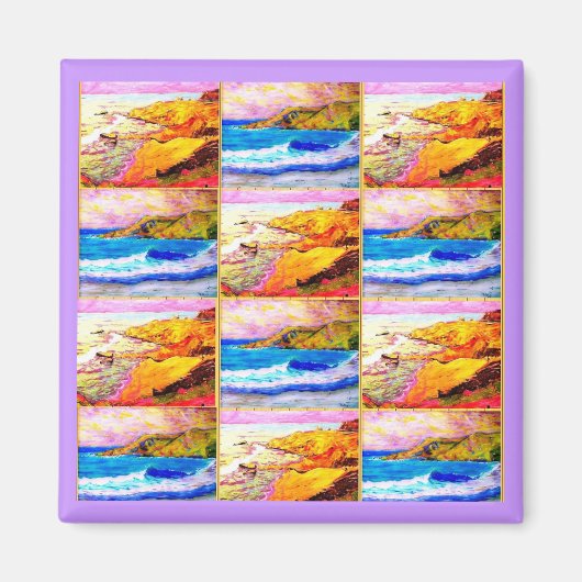 Aimant plage de laguna (Devant)