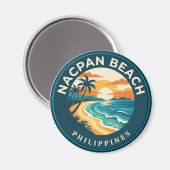 Aimant Plage de Nacpan Philippines (Recto/Verso)