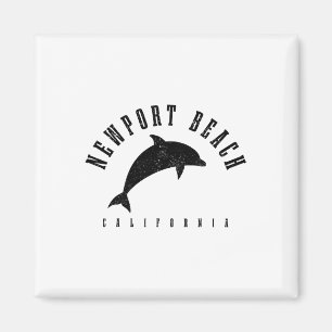 Aimant Plage de Newport Californie Ca Dauphin Vacances Vi