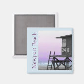 Aimant Plage de Newport Tower (Recto/Verso)
