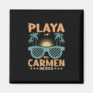 Aimant Plage de Playa Del Carmen au Mexique, vacances en 