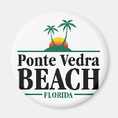 Aimant Plage de Ponte Vedra (Devant)