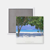 Aimant Plage de sable (Recto/Verso)