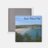 Aimant Plage de sable - Parc national de l'Acadie (Recto/Verso)