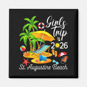 Aimant Plage de St. augustine floride été tropical filles