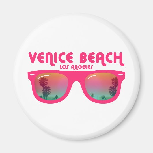 Aimant Plage de Venise Los Angeles (Devant)