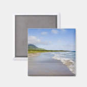 Aimant Plage de Windward, Nevis (Recto/Verso)