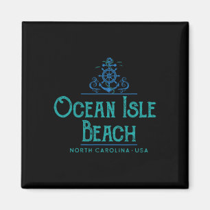 Aimant Plage d'Ocean Isle Caroline du Nord Conception nau