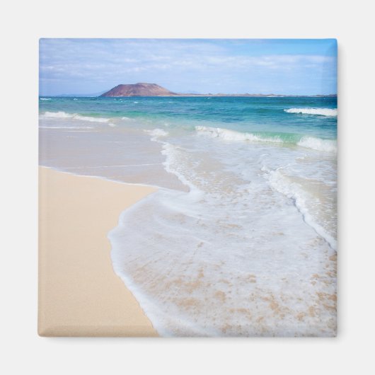 Aimant Plage Drapeau de Corralejo (Devant)