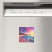 Aimant Plage Dreamy colorée (In Situ (Lave-vaisselle))