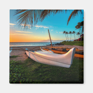 Aimant Plage du sud de Maui au coucher du soleil Maui,