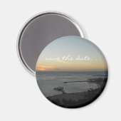 Aimant Plage enregistrer la date (Recto/Verso)