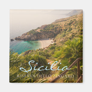 Aimant Plage isolée à Lo Zingaro, Sicile
