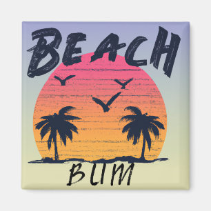 Aimant Plage/littoral/tropical/hawaïen