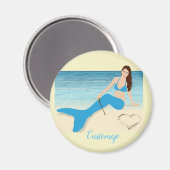 Aimant Plage Mermaid Valentine Thunder Cove (Recto/Verso)