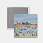 Aimant Plage occupée (Recto/Verso)