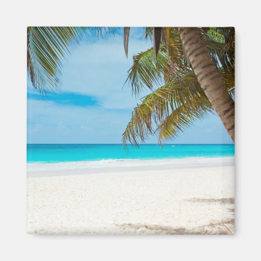 Aimant Plage Paradis Tropical (Devant)