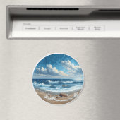 Aimant Plage pittoresque - Belle Plage (In Situ (Lave-vaisselle))