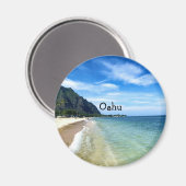 Aimant Plage Windward Oahu (Recto/Verso)