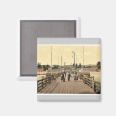 Aimant Plage, Zoppot, Prusse occidentale, Allemagne (i.e. (Recto/Verso)