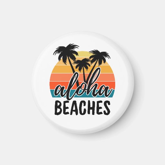 Aimant Plages Aloha (Devant)