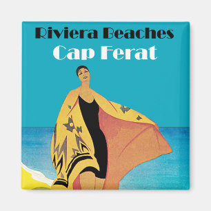 Aimant Plages de Riviera ~ Ferat Casquette
