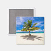 Aimant Plages tropicales | Bora Bora, Polynésie française (Recto/Verso)