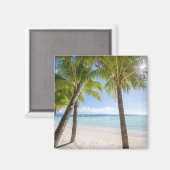 Aimant Plages tropicales | Boracay Philippines (Recto/Verso)