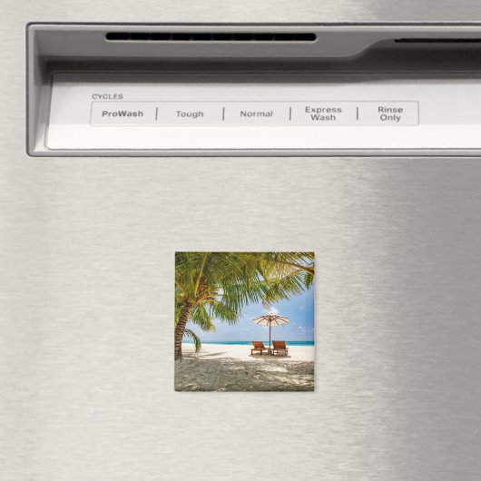 Aimant Plages tropicales | Plage République Dominicaine (In Situ (Lave-vaisselle))