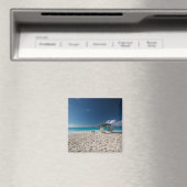 Aimant Plages tropicales | Sandy Beach, Anguilla (In Situ (Lave-vaisselle))