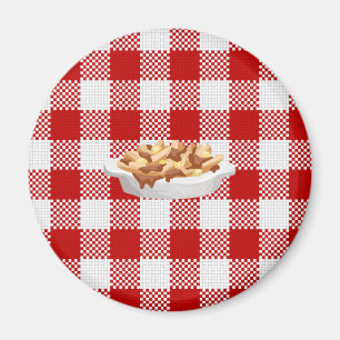 Aimant plaid poutine