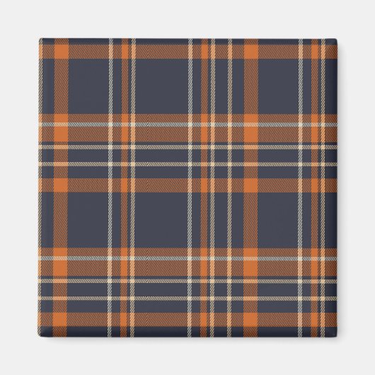 Aimant Plaid rustique Noël/hiver (Devant)