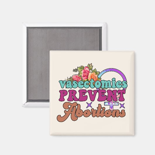 Aimant Plaidoyer en matière de vasectomie (Recto/Verso)