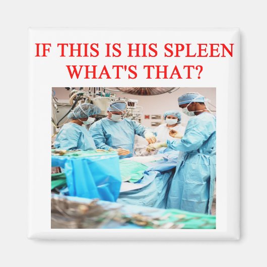 Aimant plaisanterie amusante du médecin (Devant)