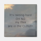 Aimant Plaisanterie informatique (Devant)