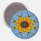 Aimant Plaisir de tournesol... (Recto/Verso)