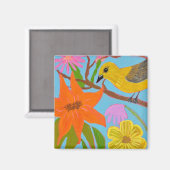 Aimant Plaisirs de Printemps (Recto/Verso)